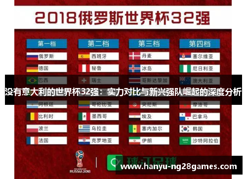 没有意大利的世界杯32强：实力对比与新兴强队崛起的深度分析