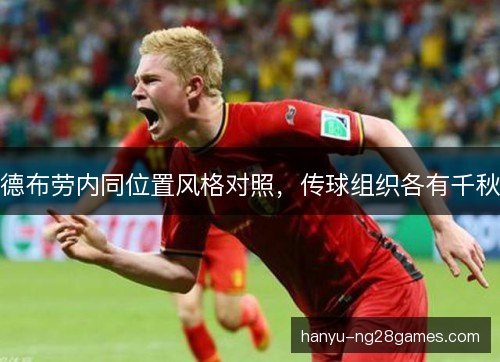 德布劳内同位置风格对照，传球组织各有千秋